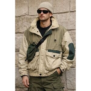 Vintage London Fog Expedition Gear‎ Jacket Mens M 3M Thinsulate Safari Utility